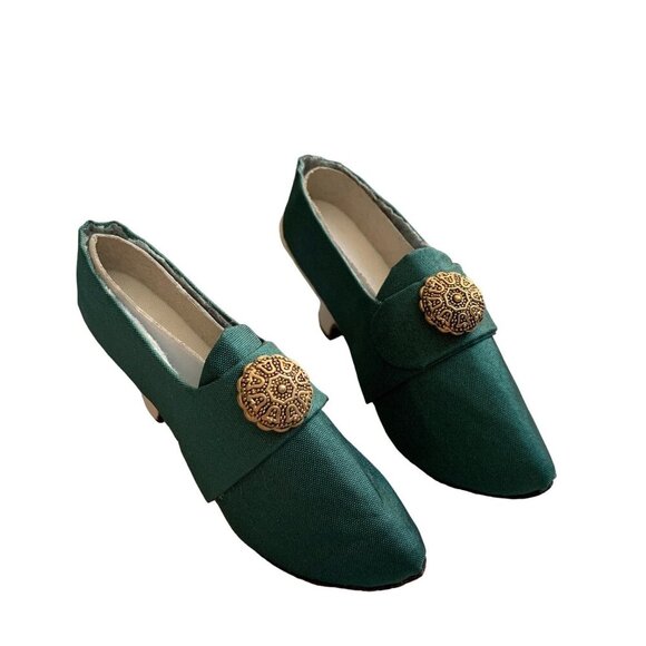 Pipkin & Bonnet Moroccan Heel 1730 Vintage Miniature Mini Shoes with Box - Picture 1 of 6